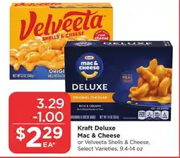 Food 4 Less Kraft Deluxe Mac & Cheese offer
