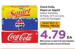 Food 4 Less Coca-Cola, Pepsi or Squirt offer