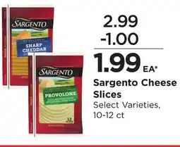 Food 4 Less Sargento Cheese Slices offer