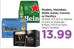 Food 4 Less Modelo, Heineken, Stella Artois, Corona or Pacifico offer