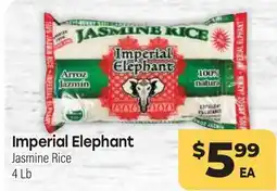 Tony’s Fresh Market Imperial Elephant Jasmine Rice offer