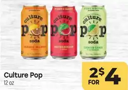 Tony’s Fresh Market Culture Pop offer