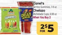 Tony’s Fresh Market Canel's Jarritos Gummies, 7-8 oz Chelazo Michelada Cups, 6.98 oz offer