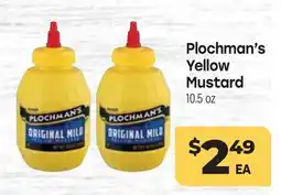 Tony’s Fresh Market Plochman's Yellow Mustard offer
