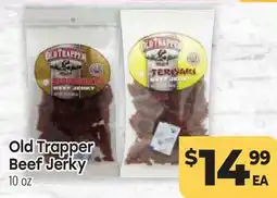 Tony’s Fresh Market Old Trapper Beef Jerky offer
