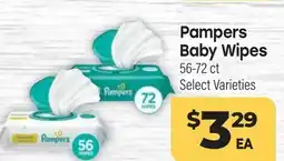 Tony’s Fresh Market Pampers Baby Wipes offer