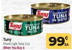 Tony’s Fresh Market Tuny Chunk Light Tuna offer