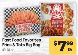 Tony’s Fresh Market Fast Food Favorites Fries & Tots Big Bag offer