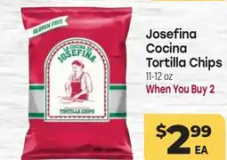 Tony’s Fresh Market Josefina Cocina Tortilla Chips offer