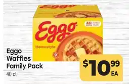 Tony’s Fresh Market Eggo Waffles Family Pack offer