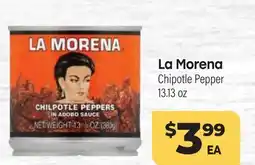 Tony’s Fresh Market La Morena Chipotle Pepper offer