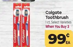 Tony’s Fresh Market Colgate Toothbrush offer