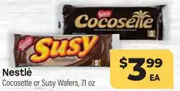 Tony’s Fresh Market Nestlé Cocosette or Susy Wafers offer