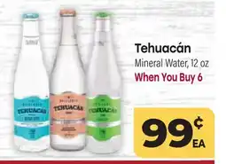Tony’s Fresh Market Tehuacán Mineral Water offer