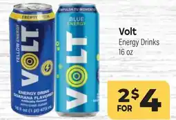 Tony’s Fresh Market Volt Energy Drinks offer