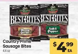Tony’s Fresh Market Country Prime Sausage Bites offer