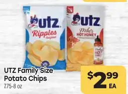 Tony’s Fresh Market UTZ Family Size Potato Chips offer