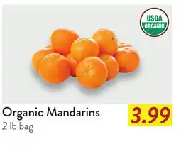 Fresh Thyme Organic Mandarins offer