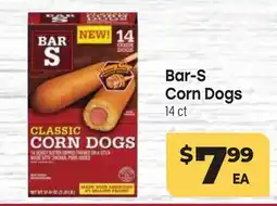 Tony’s Fresh Market Bar-S Corn Dogs offer