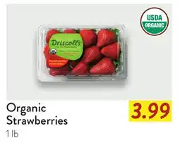 Fresh Thyme Organic Strawberries offer