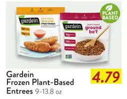 Fresh Thyme Gardein Frozen Plant-Based Entrees offer