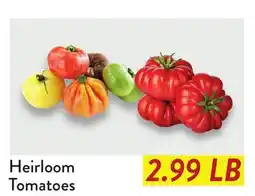 Fresh Thyme Heirloom Tomatoes offer