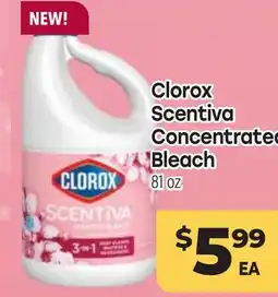 Tony’s Fresh Market Clorox Scentiva Concentrated Bleach offer