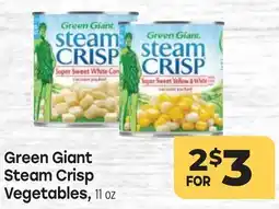 Tony’s Fresh Market Green Giant Steam Crisp Vegetables offer