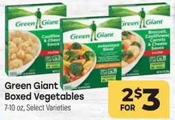 Tony’s Fresh Market Green Giant Boxed Vegetables offer