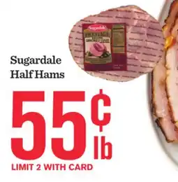 Mariano's Sugardale Half Hams offer