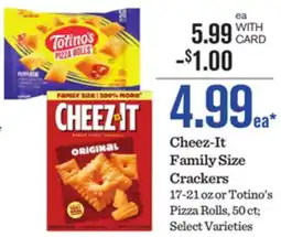 Mariano's Cheez-It Family Size Crackers offer