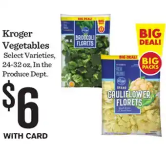 Mariano's Kroger Vegetables offer