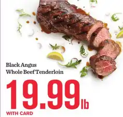 Mariano's Black Angus Whole Beef Tenderloin offer