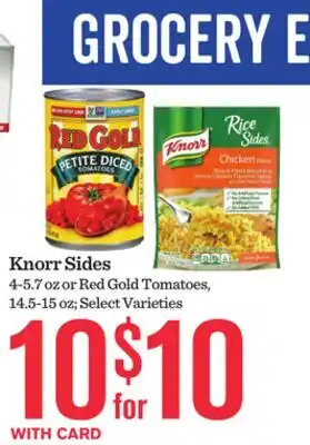 Mariano's Knorr Sides offer