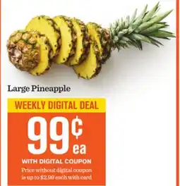 Mariano's Large Pineapple offer