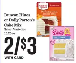 Mariano's Duncan Hines or Dolly Parton's Cake Mix offer