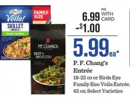Mariano's P. F. Chang's Entrée offer