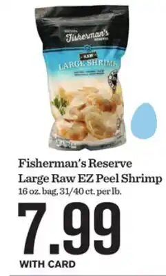 Mariano's Fisherman's Reserve Large Raw EZ Peel Shrimp offer