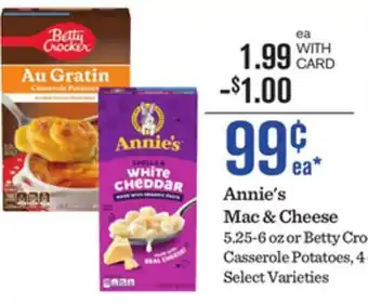 Mariano's Annie's Mac & Cheese offer