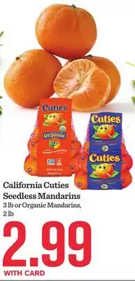 Mariano's California Cuties Seedless Mandarins offer