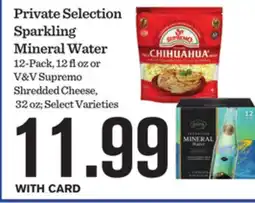Mariano's Private Selection Sparkling Mineral Water offer