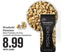 Mariano's Wonderful Pistachios offer