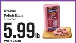 Mariano's Krakus Polish Ham offer