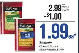 Mariano's Sargento Cheese Slices offer