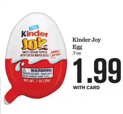 Mariano's Kinder Joy Egg offer
