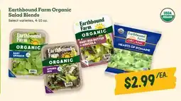 Sprouts Farmers Market Earthbound Farm Organic Salad Blends offer