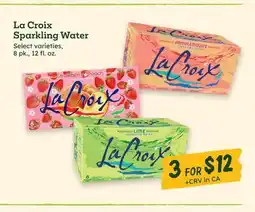 Sprouts Farmers Market La Croix Sparkling Water offer