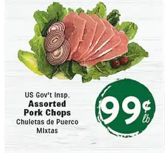 Rio Valley Market US Gov't Insp. Assorted Pork Chops offer