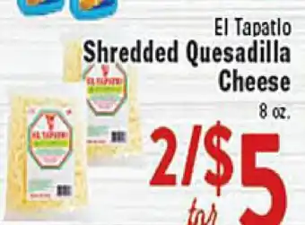 Rio Valley Market El Tapatio Shredded Quesadilla Cheese offer