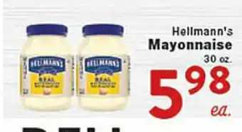 Rio Valley Market Hellmann's Mayonnaise offer